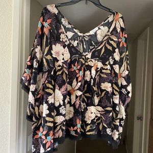 Comfortable, like new flattering shirt